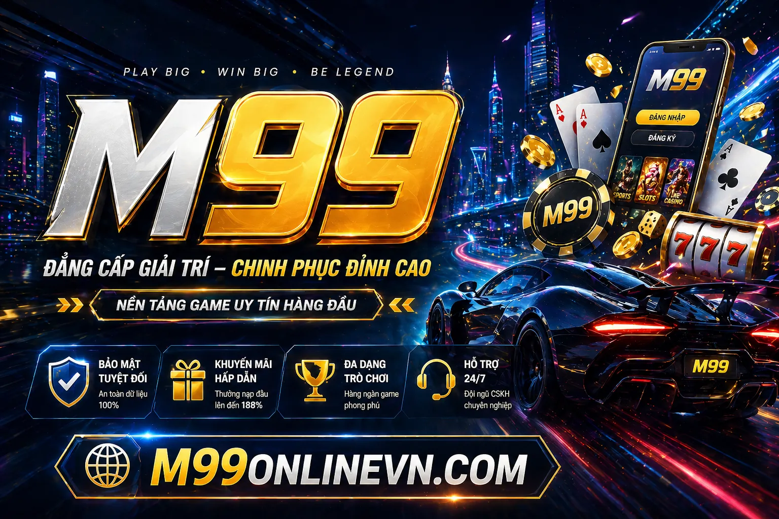 Hình ảnh chính: Chơi an toàn tại vv88 casino